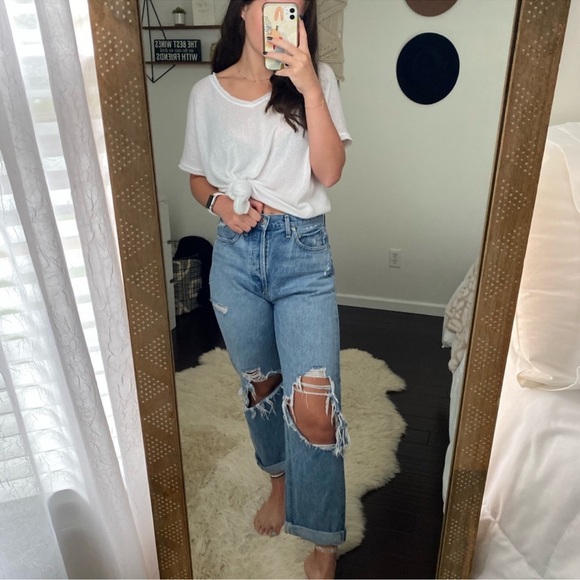 AGOLDE 90’s Mid Rise Loose Fit Jeans - Picture 2 of 9